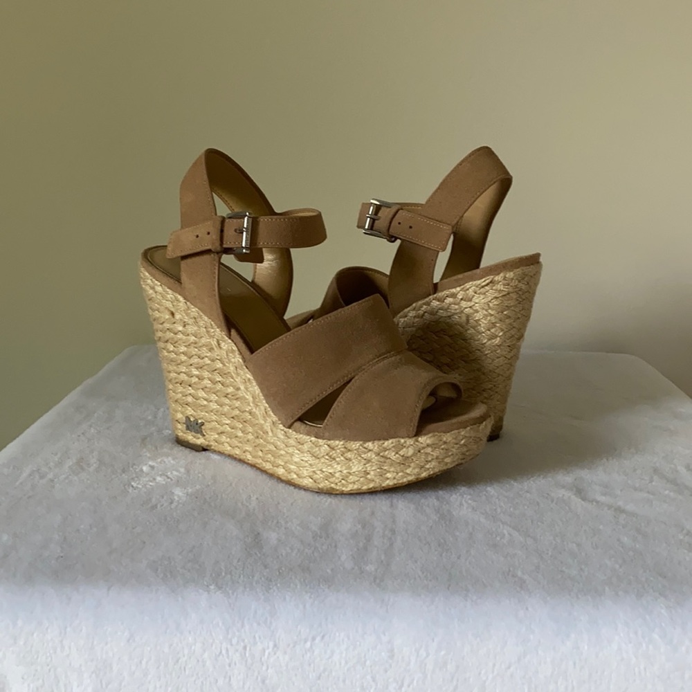 Michael Kors espadrille wedge sandal
